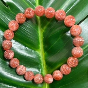 ARUSHA SUNSTONE 8mm HIGH quality crystal bracelet